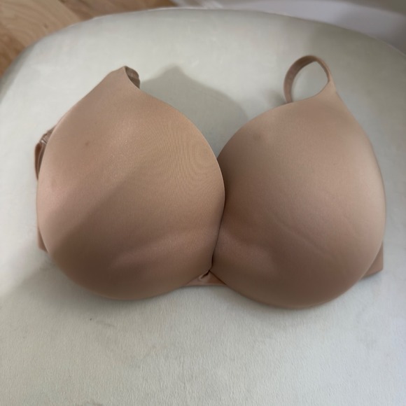 Skims 32DDD Beige Bra Full Coverage Smoothing Everyday Lingerie - Picture 1 of 7